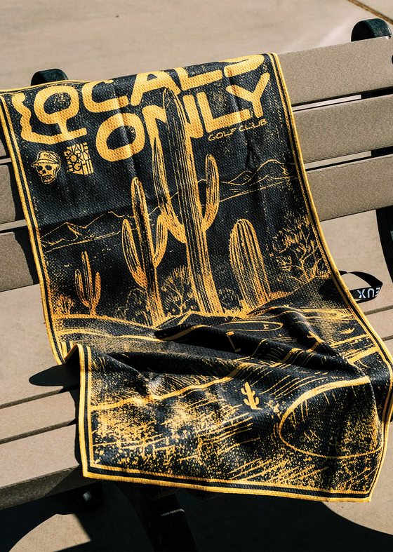 Golf Towel “Locals Only”