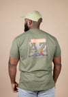 Men's Crew Neck WADC July | Light Olive