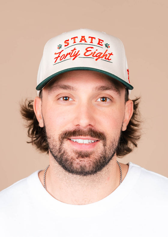 Frame Snapback Hat What a Deal November | Dark Green