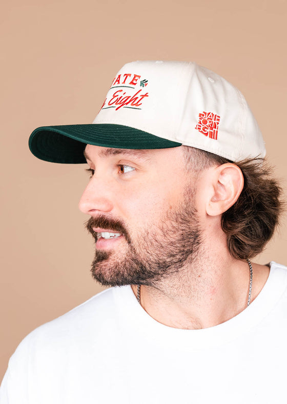 Frame Snapback Hat What a Deal November | Dark Green