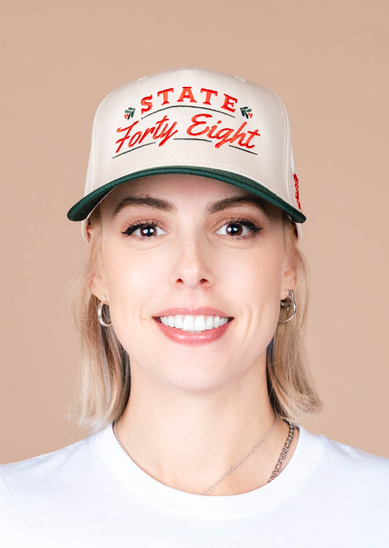 Frame Snapback Hat What a Deal November | Dark Green