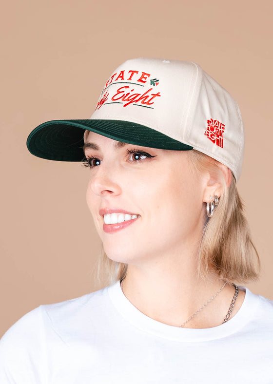 Frame Snapback Hat What a Deal November | Dark Green