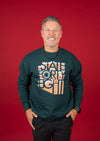 Men's Crew Neck Sweatshirt WADC November | Pine Green - State Forty Eight