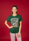 Women's Crew Neck WADC November| Forest Green  - State Forty Eight