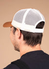 Snapback Trucker Hat What a Deal October | Caramel & Khaki