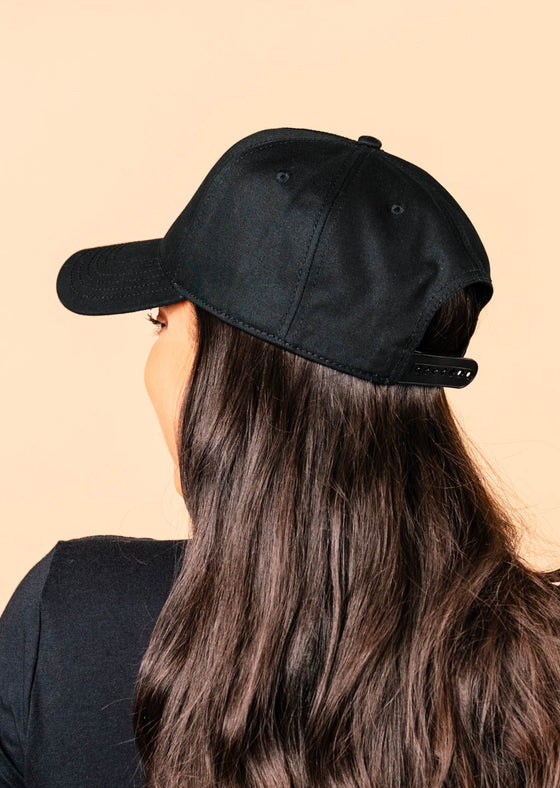 Frame Snapback Hat What a Deal September | Black