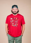 Men’s Crew Neck What A Deal December | Red