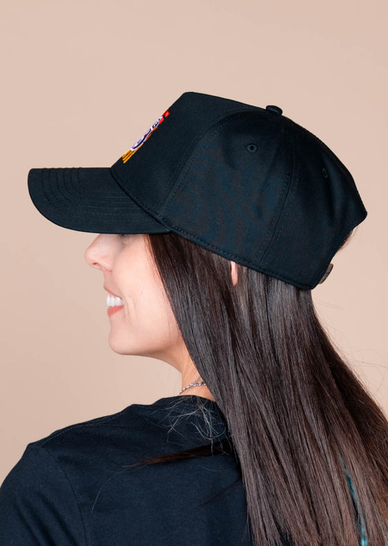 Frame Snapback Hat What A Deal May | Black