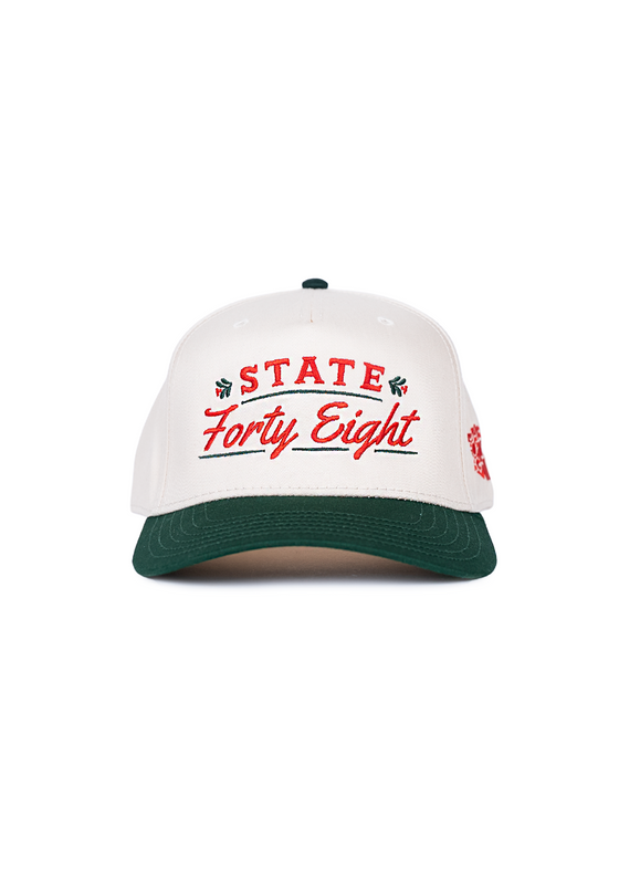 Frame Snapback Hat What a Deal November | Dark Green