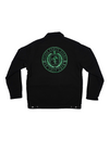 Men's Heavy Canvas Jacket AZ Golf Crew | Black & Green