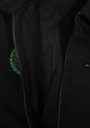 Men's Heavy Canvas Jacket AZ Golf Crew | Black & Green