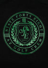 Men's Heavy Canvas Jacket AZ Golf Crew | Black & Green