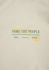 Men's Crew Neck Fore The People | Bone