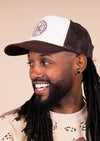 Snapback Trucker Hat AZ Seal | Brown & Cream