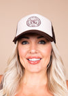 Snapback Trucker Hat AZ Seal | Brown & Cream