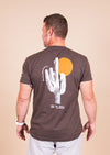 Men's Crew Neck SFEF Support Local | Espresso