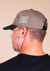 Snapback Hat SFEF Support Local | Walnut & Black