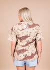 Men's Crew Neck AZ Seal | Desert Camo