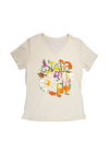 Women's V-Neck Wildflower | Oatmeal Heather - State Forty Eight