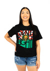 Women's Crew Neck Mexican Heritage | Black