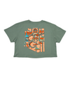 Women's Crop Top Explore Arizona | Sage