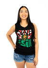 Women's Muscle Tank Mexican Heritage | Black