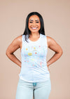 Women’s Muscle Tank Teacher Appreciation | White