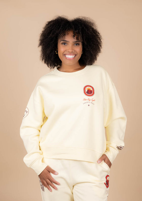 Women's Sweatshirt South & West | Butter