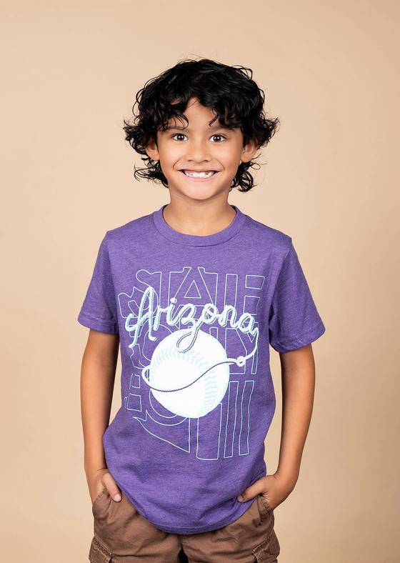 Youth Crew Neck SFE Bullpen Wrangler | Purple Rush