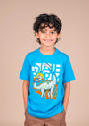 Youth Crew Neck Sonorasaurus | Turquoise