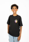 Youth Heavy Crew Neck Hoopin' In The 48 | Faded Black