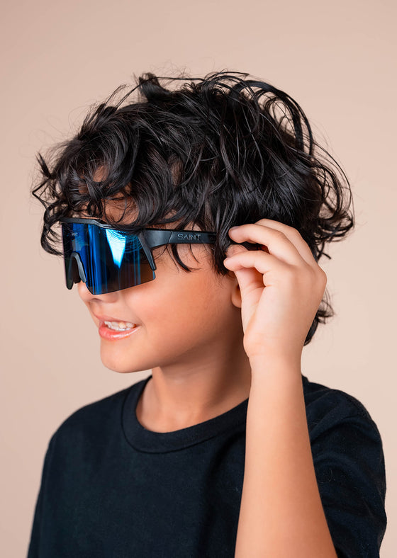 Youth Sunglasses | Lil Saints Black