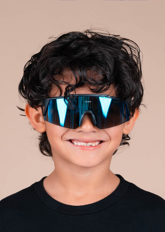 Youth Sunglasses | Lil Saints Black