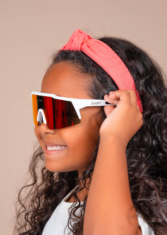 Youth Sunglasses | Lil Saints White