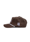 Snapback Rope Hat | Walnut & White  - State Forty Eight