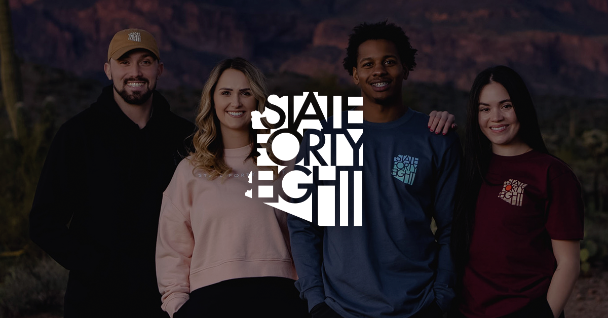 Clothing for All Inspired by Arizona • State Forty Eight