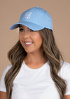 Curved Snap Back Classic Baby Blue White 04