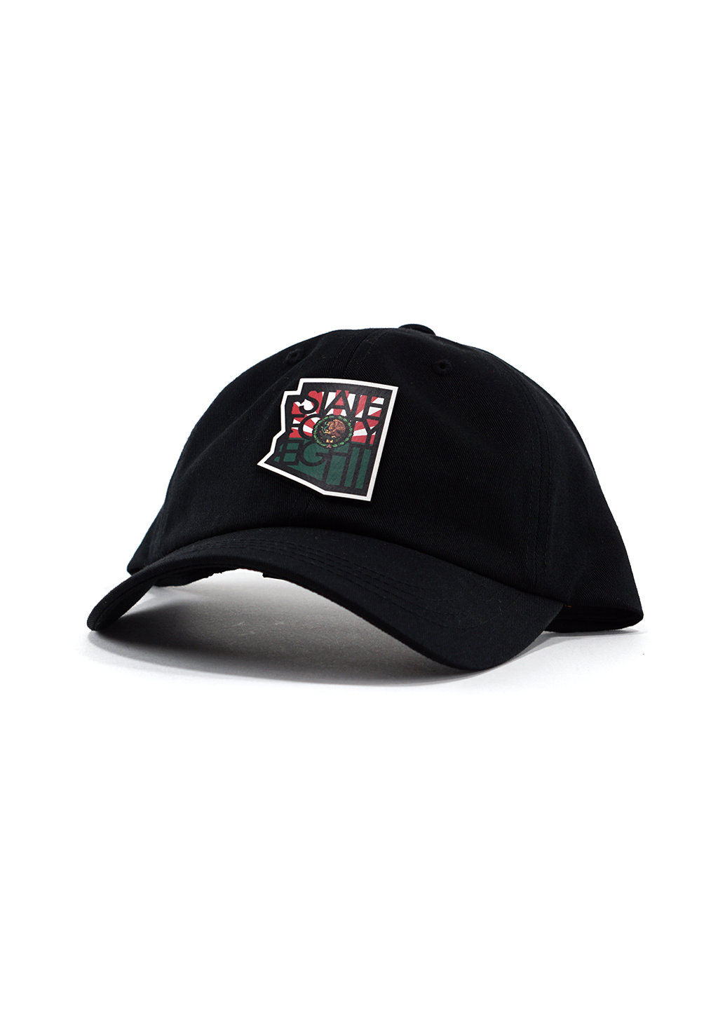 Dad Hat Classic  Black & Black • State Forty Eight