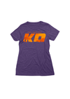 Women's Crew Neck KD | Purple & Orange